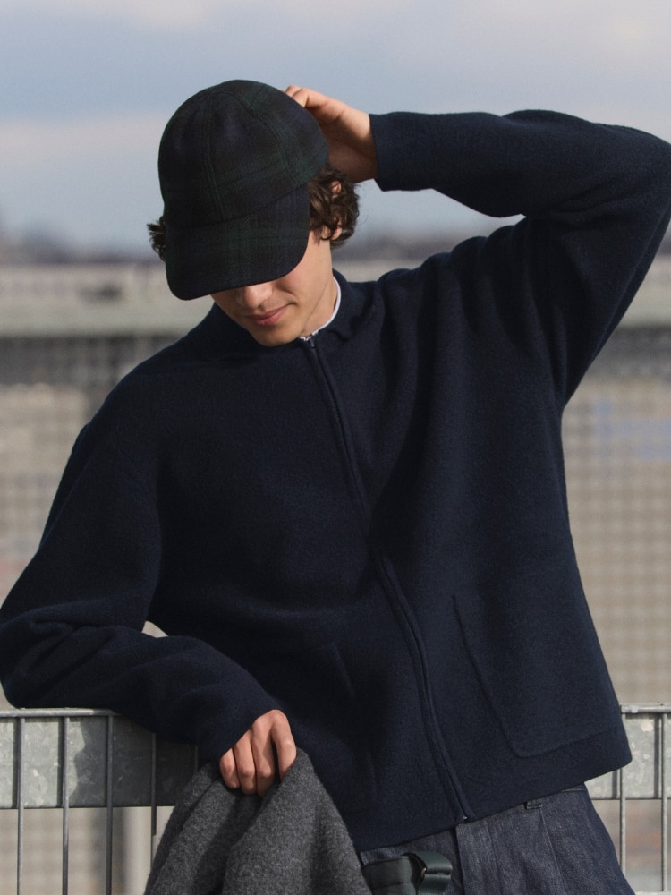完売極美品　Lサイズ UNIQLO:C ワークジャケット　アンコン　洗濯可能　黒 楽天市場】uniqlo cの通販