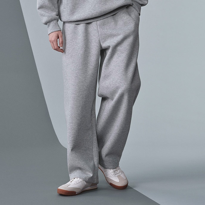 Pantalons amples en coton ouaté