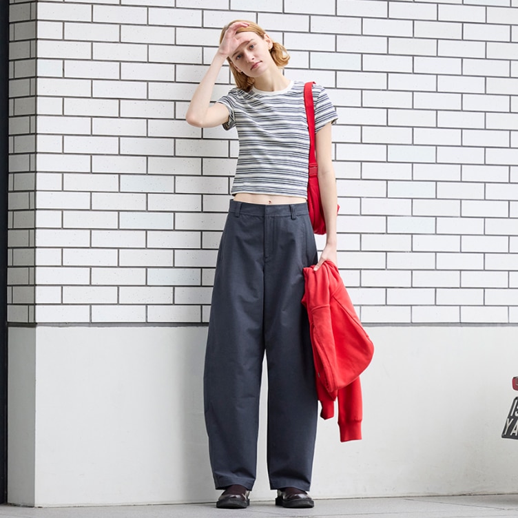 Pantaloni da donna a gamba larga tinta unita casual da salotto pantaloni da donna con tasche con coulisse pantaloni dritti a lunghezza intera casual pantaloni da passeggio larghi per autunno