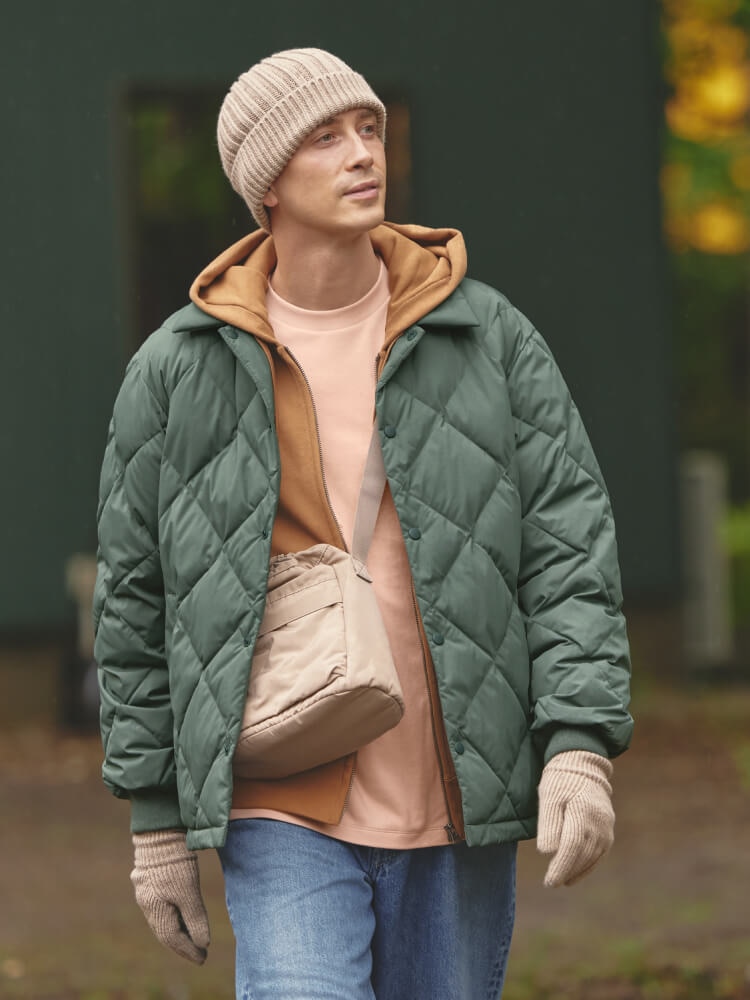 Puffer jacket mens uniqlo on sale