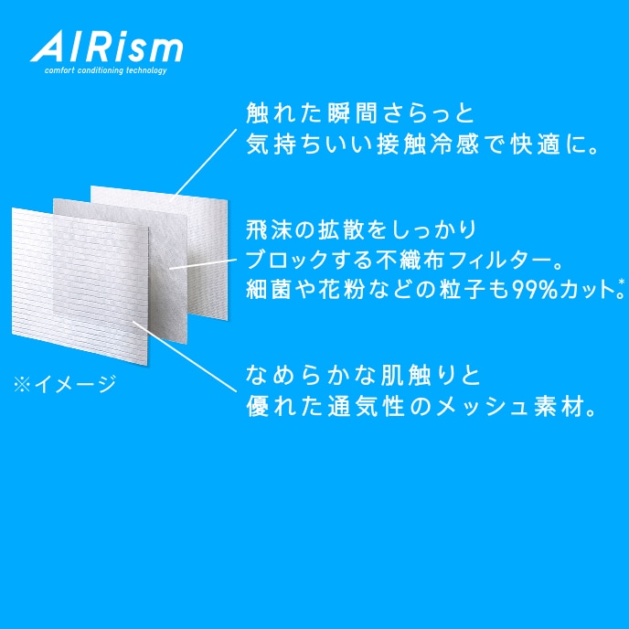 エアリズム3Dマスク/2枚組