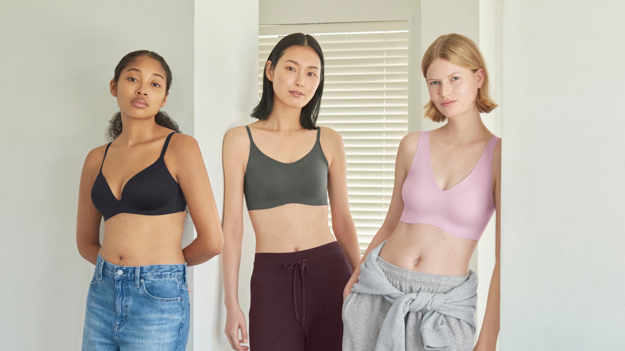 ワイヤレスブラ もっと、女性の毎日にフィットするブラへ。