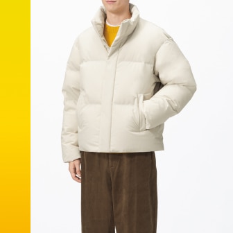 シームレスダウンジャケット