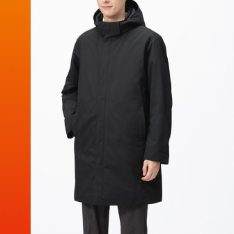 ハイブリッドダウンコート