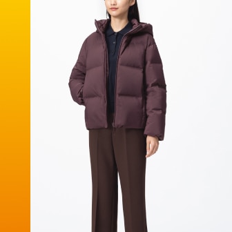 シームレスダウンパーカ