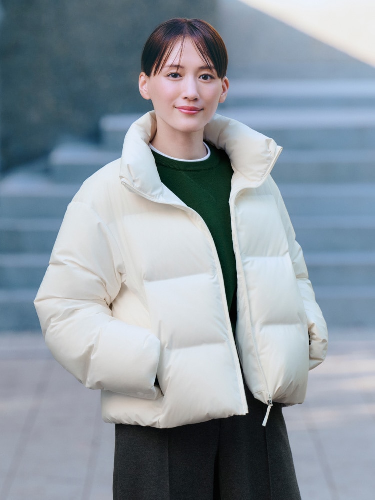 【未使用品】UNIQLO　ユニクロ　プレミアムダウンコート ロング　S ホワイト UNIQLO - ✔︎レア美品 +J ジルサンダー ユニクロ プレミアム