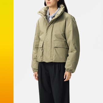 Hybrid Down Short Jacket