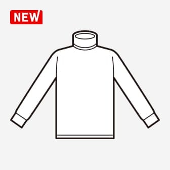 Turtleneck Long Sleeve T-Shirt