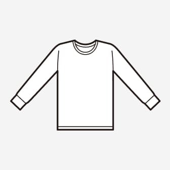 Crew Neck Long Sleeve T-Shirt