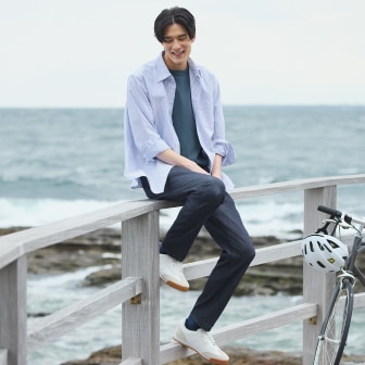 お客ページ Graphpaper - グラフペーパー25SS Oxford L/S Oversized B.D