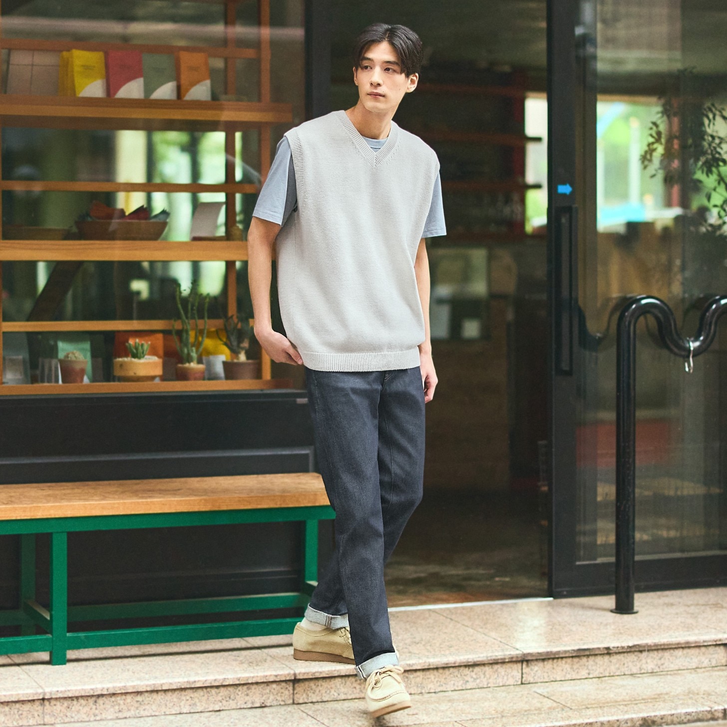 お客ページ Graphpaper - グラフペーパー25SS Oxford L/S Oversized B.D