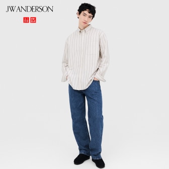 ・コットン100％の軽やかなデニム
・ボリューム感のあるワイドなストレートシルエット