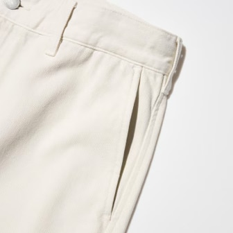 Stitching for a refined look.