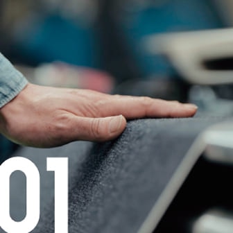 Material that’s both stylish and comfortable.