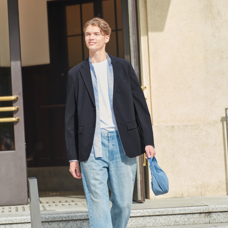 감탄 재킷 편안함에 특화된 기능성 소재로 모든 순간을 쾌적하게 유니클로 감탄재킷 대표 이미지