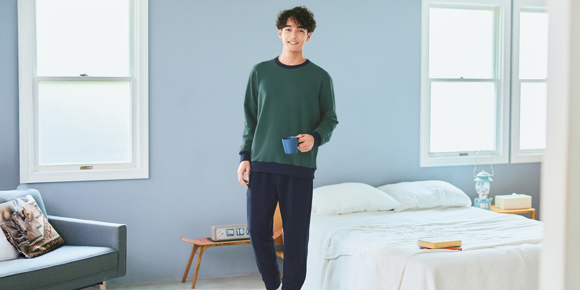 ルームウェア・毛布 くつろぎ時間をやわらかに包み込む。