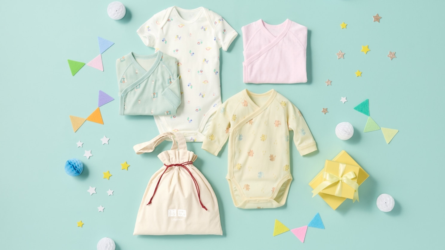 色柄豊富でかわいい！ギフトセット例￥3,000～