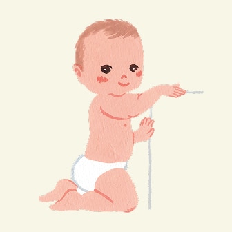 Crawling / stand upwhile holding on