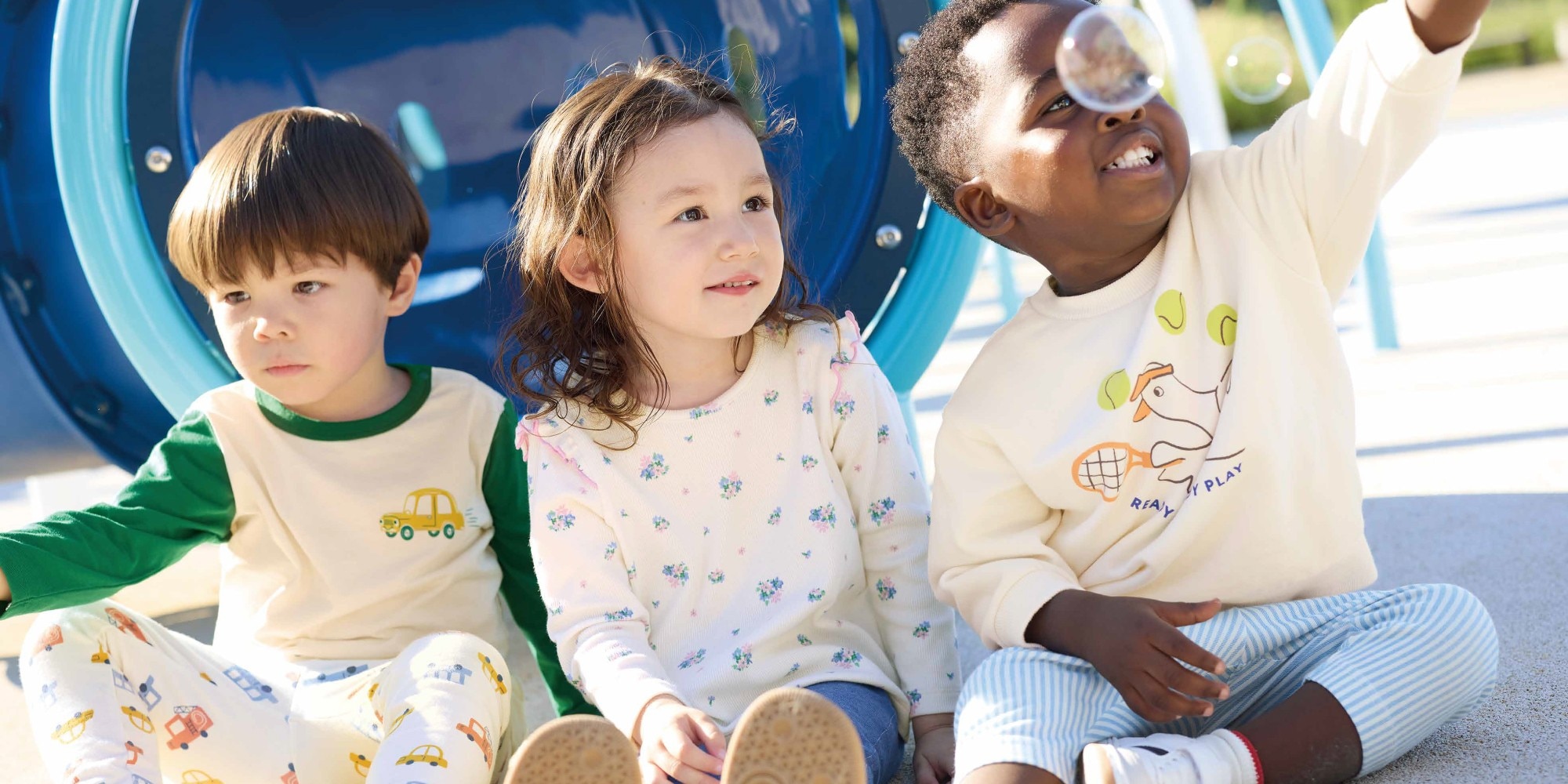 乳幼児服（6ヶ月～5歳） 動きやすく、お着替えもしやすい、こだわり満載の乳幼児服。