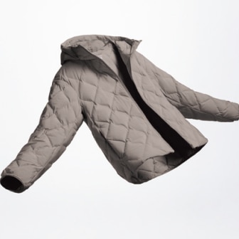 PUFFERTECH jacket floating in the air