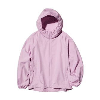 pink hooded jacket