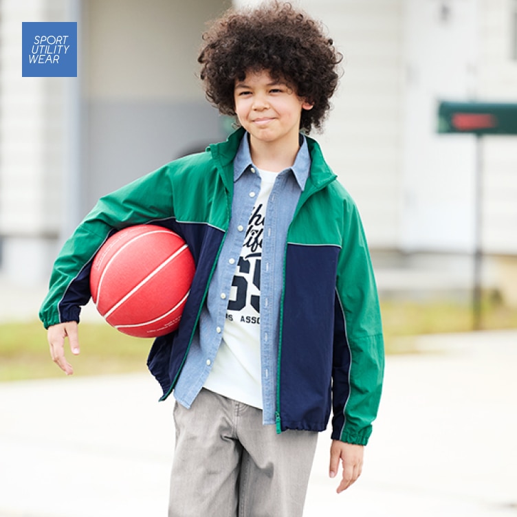 ユニクロ公式｜スポーツユーティリティウェア（キッズ）