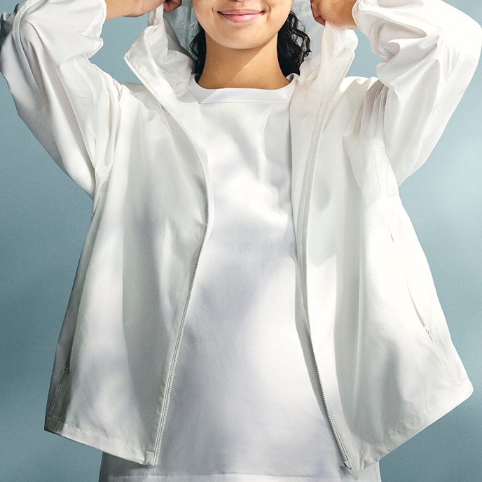 Pocketable UV Protection Parka