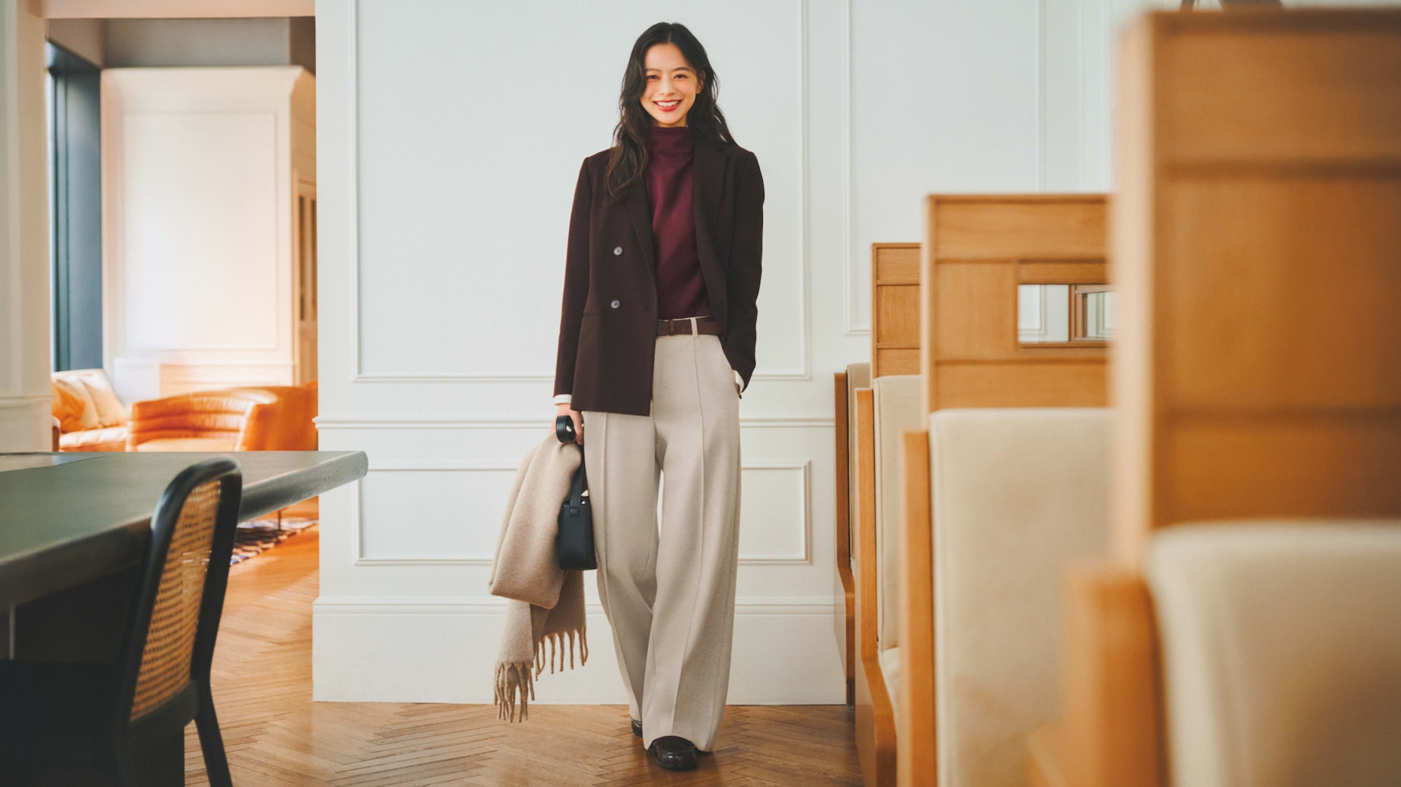 ワイドパンツ はくだけで、いつものコーディネートがもっと�素敵になる