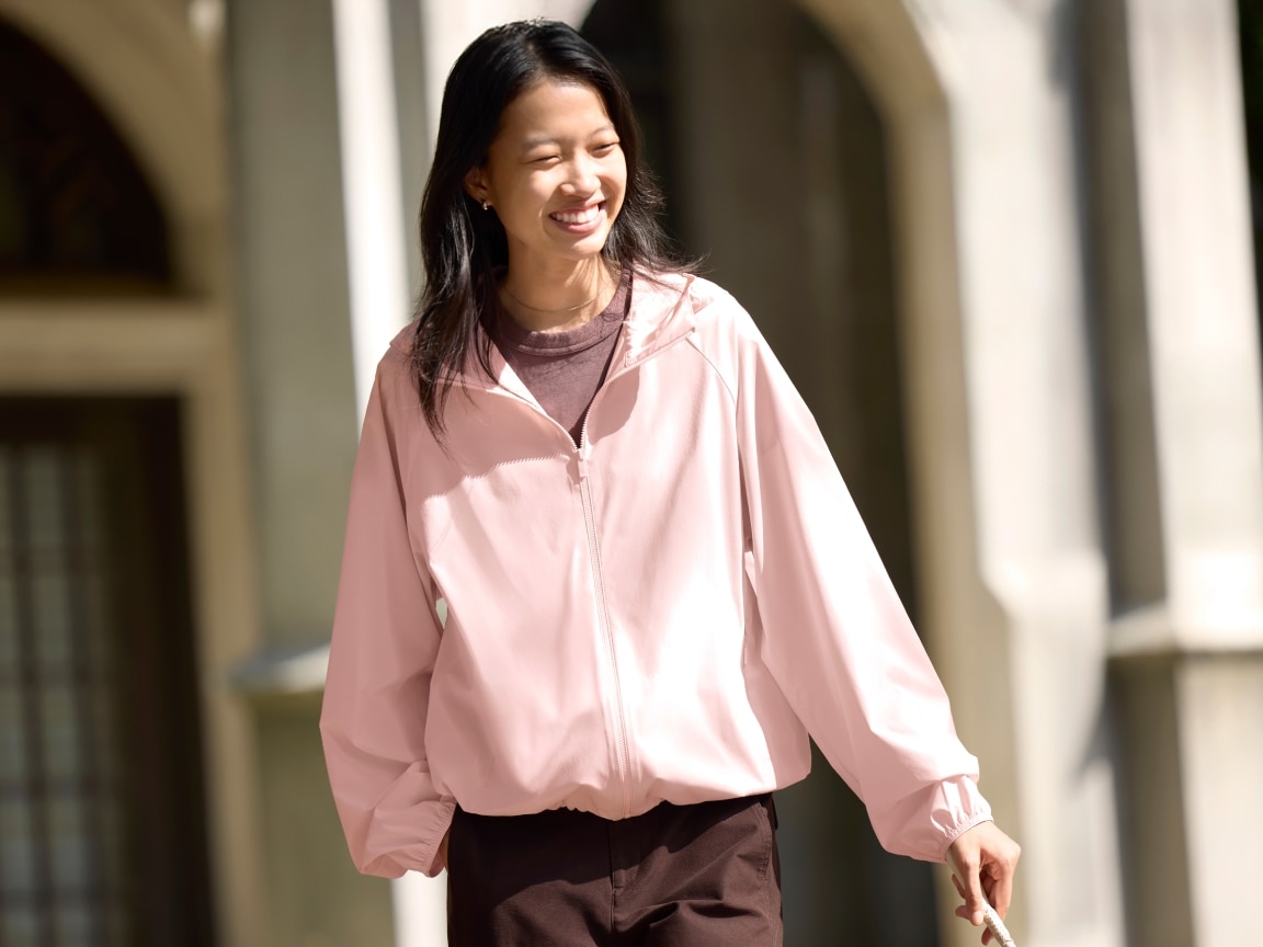 Women Pocketable UV Protection Parka
