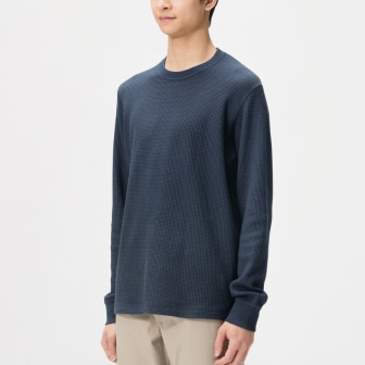 Waffle Crew Neck T-Shirt