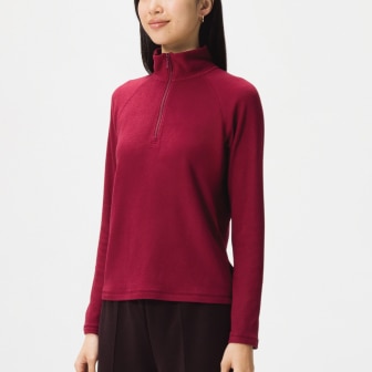HEATTECH Stretch Fleece Half-Zip T-Shirt