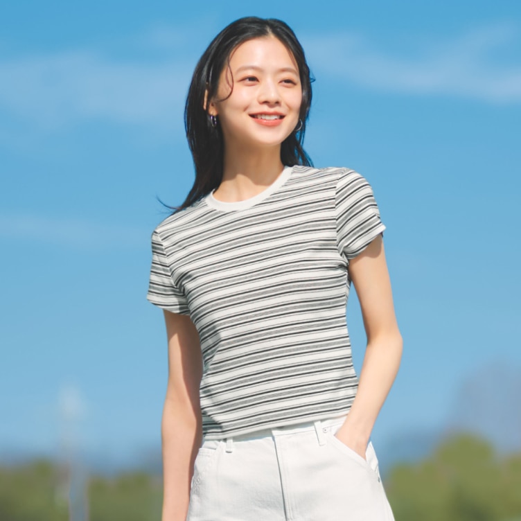 ユニクロ公式 | Tシャツ・カットソー（レディース）