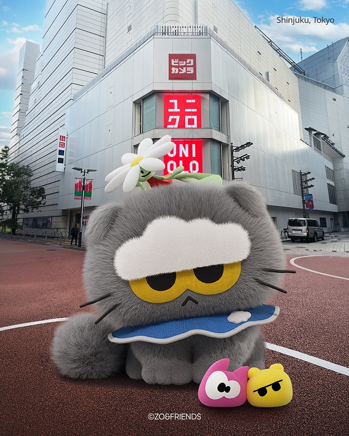 世界中の店舗をZO&FRIENDSがジャック