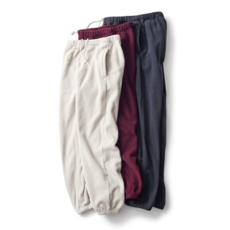 Fleece jogger pants