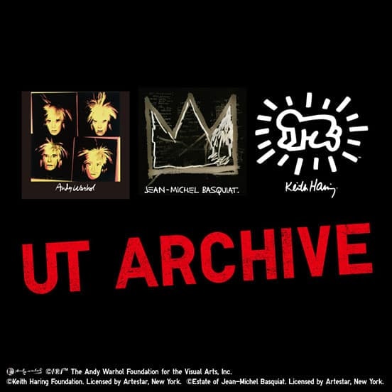 UTアーカイブ Andy Warhol / Keith Haring / Jean-Michel Basquiat