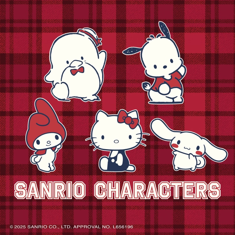 Lineup Sanrio Characters (preppy)
