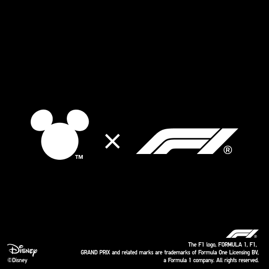 Disney x Formula 1®が3月下旬販売予定
