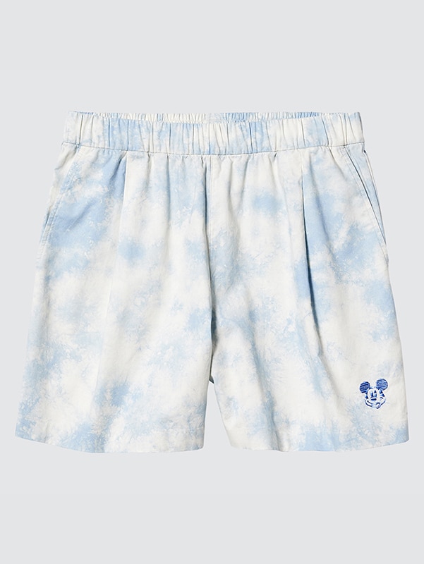 Disney in Blue Easy Shorts