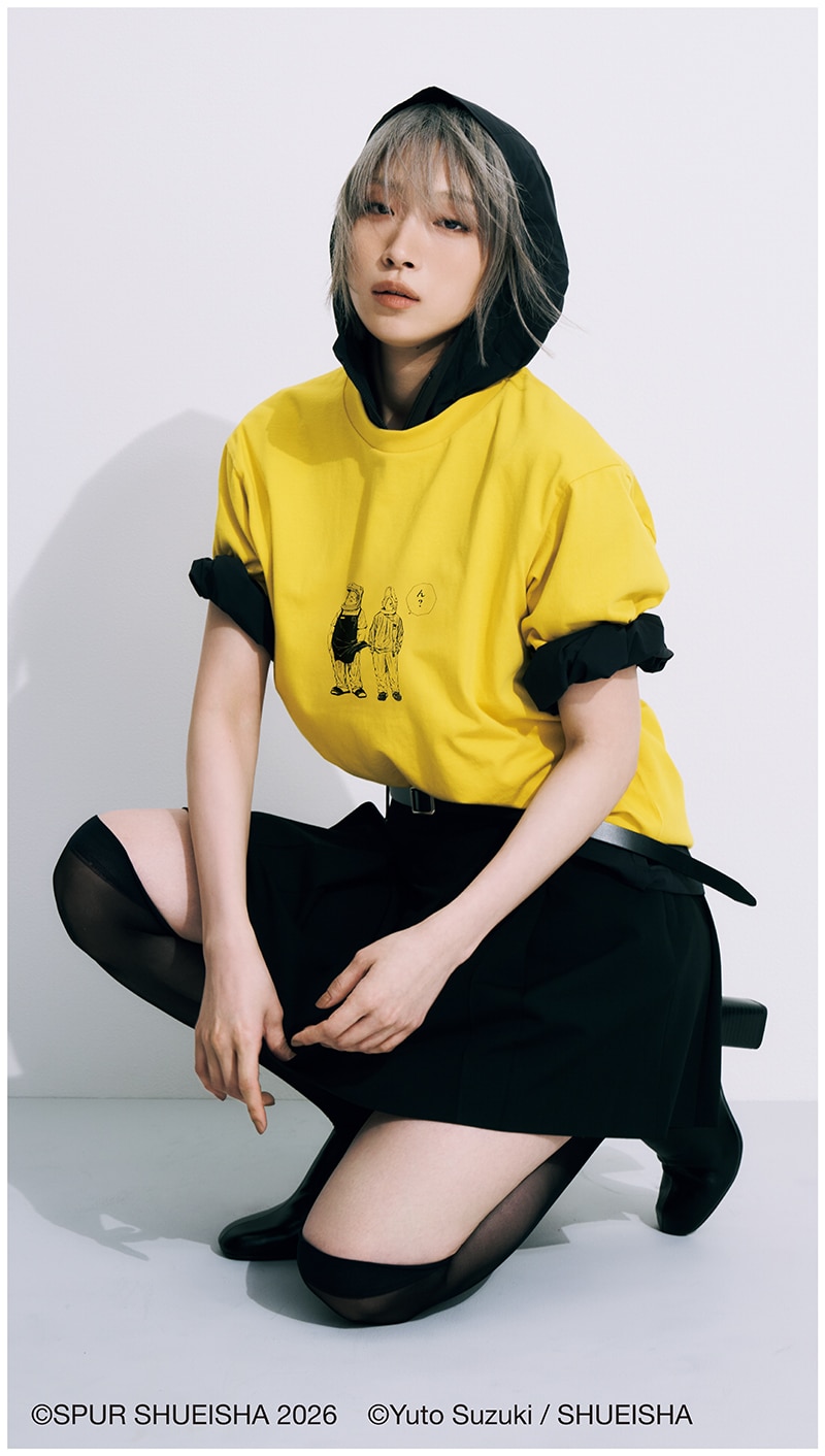 いま最も注目を集めるガールズグループHANAが纏う、マンガUT 集英社創業100周年