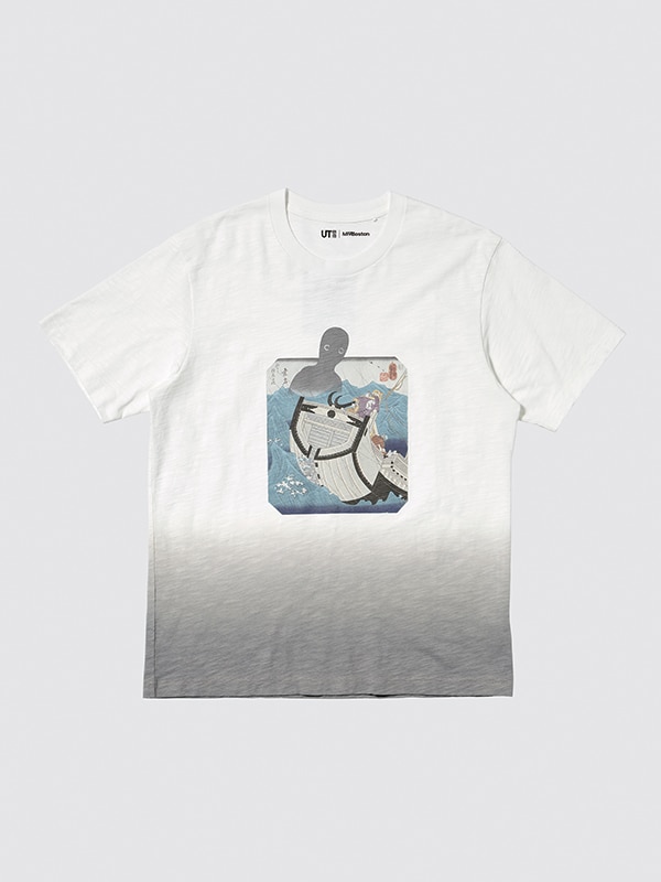 Ukiyo-e Black UT Graphic T-Shirt