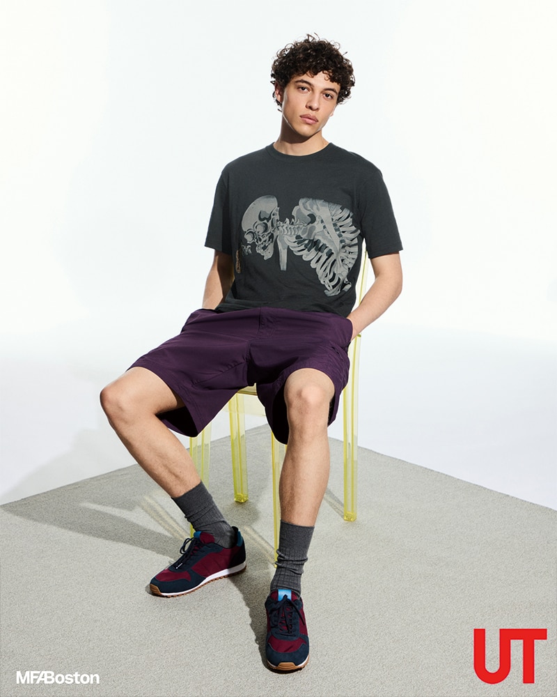 Ukiyo-e Black UT Graphic T-Shirt