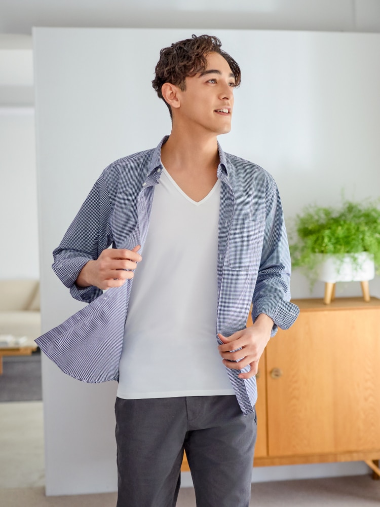 AIRism V-Neck T-Shirt