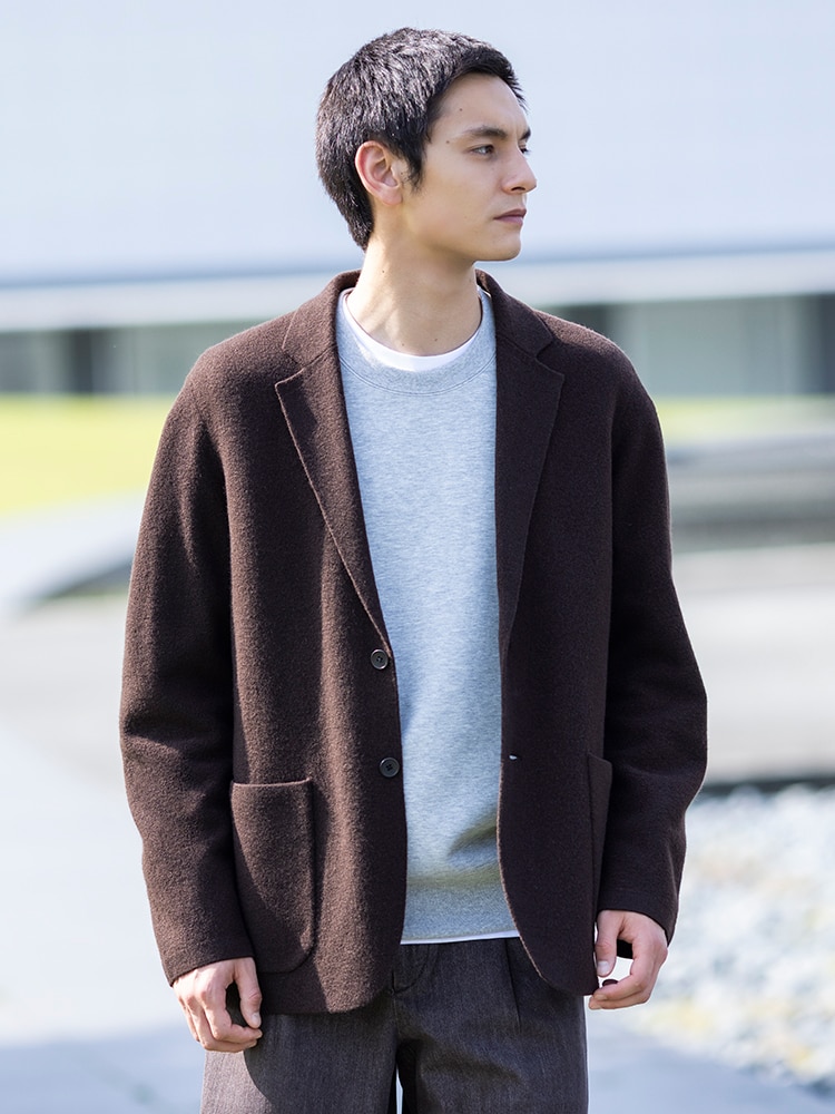 ニットジャケット（UNIQLO : C）