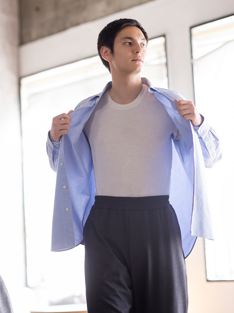 MEN ヒートテックカシミヤブレンドT（UNIQLO : C）