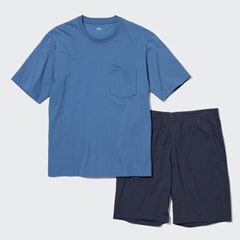 AIRISM COTTON SHORT-SLEEVED SET