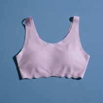 ✷ Uniqlo girls AIRism BRA underwear condole belt unlined upper garment of  belt padding children's clothing vest quick-drying teenagers development  period