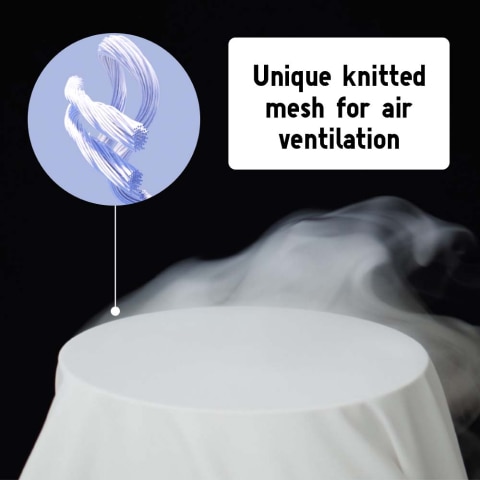 Superb breathability