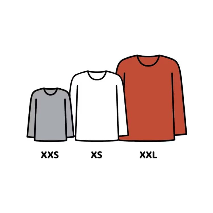 Sizes only available online