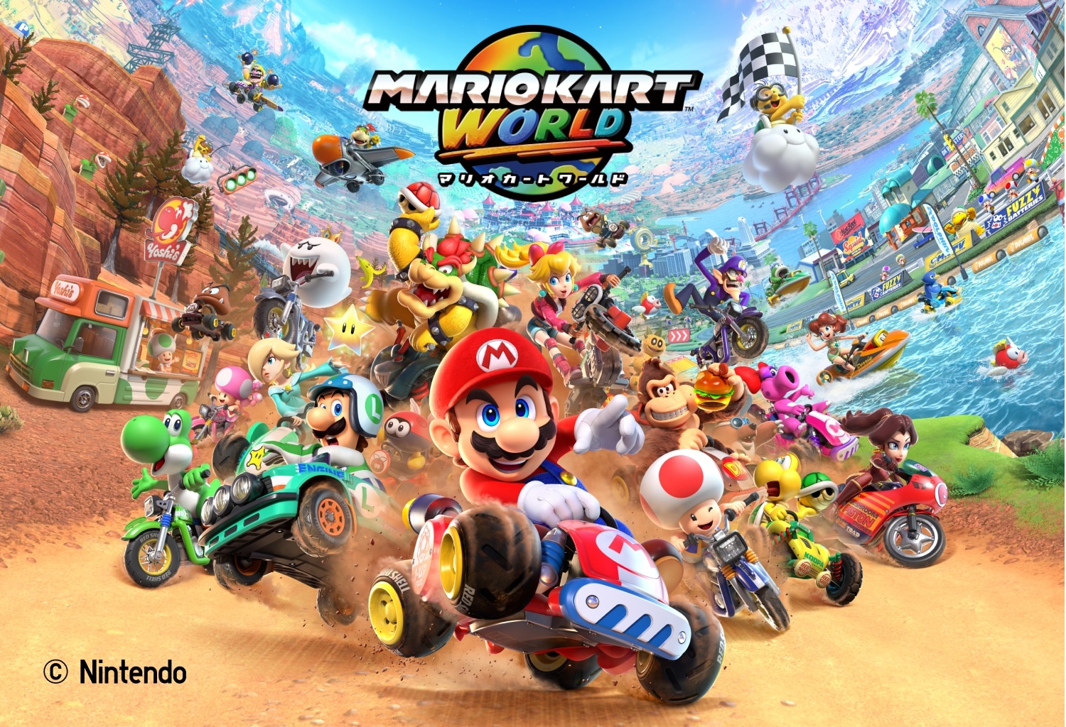 好評販売中 新作マリオカートワールド