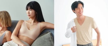 ワイヤレスブラなど大人気インナーがお得